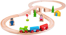 Load image into Gallery viewer, Bigjigs Figure of eight train set The Bubble Room Toy Store Skerries Dublin