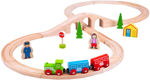 Bigjigs Figure of eight train set The Bubble Room Toy Store Skerries Dublin