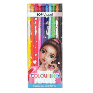 Top Model Erasable Coloured Pencils