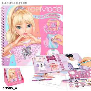 Top Model Colouring Book T-Shirt Designer, The Bubble Room Toy Store Dublin