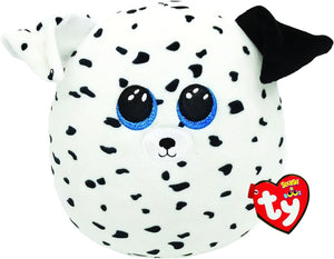 TY Squish a Boos  Fetch The Dog 20cm The Bubble Room Toy store Dublin