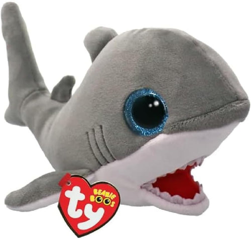 Ty Beanie Boo Finnegan the Shark The Bubble Room Toy Store