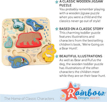 Load image into Gallery viewer, We’re Going On a Bear Hunt - Wooden Shape Puzzle The Bubble Room Toy Store Dublin