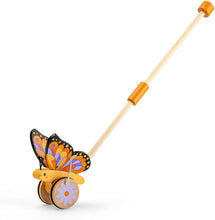 Load image into Gallery viewer, Bigjigs Toys Butterfly Push Along The Bubble Room Toy Store Dublin