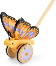 Load image into Gallery viewer, Bigjigs Toys Butterfly Push Along The Bubble Room Toy Store Dublin