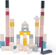 Load image into Gallery viewer, Bigjigs Drum of 50 Wooden  Bricks The Bubble room Toy  Store Dublin 