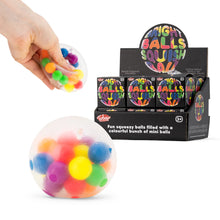 Load image into Gallery viewer, Scrunchems Bright Balls Squish Ball The Bubble Room Toy Store Dublin