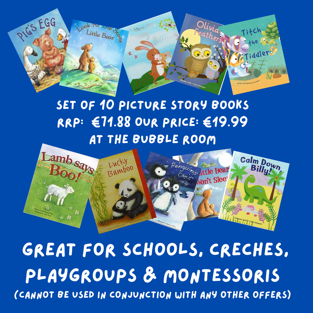 Set of 10 picture story books
