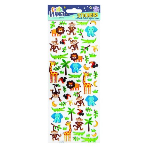 Craft Planet: Wild animal Stickers