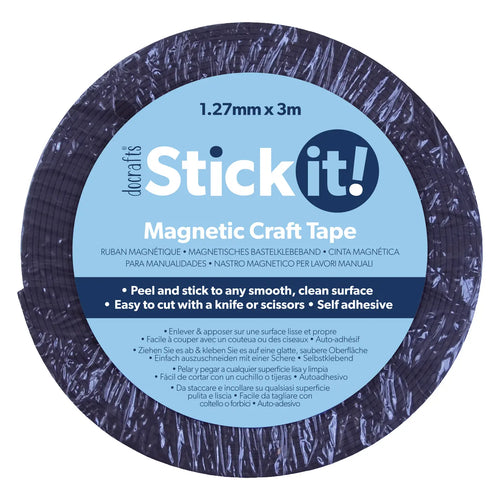 Magnetic Craft Tape 3M  (1.27cm Width) The Bubble Room Toy Store Dublin