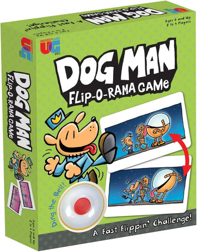 University Games Dog Man The Flip-O-Rama Game The Bubble Room Dublin