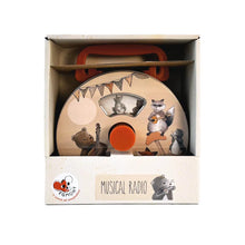 Load image into Gallery viewer, Egmont Toys Musical Tin Radio Noah's Ark The Bubble Room Toy Store Dublin