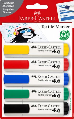 Faber Castell Sustainable Textile Markers The Bubble Room Arts and Crafts Dublin
