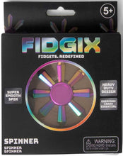 Load image into Gallery viewer, Fidgix Fidget Spinner The Bubble Room Toy Store Dublin