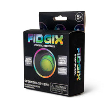Load image into Gallery viewer, Fidgix Spinning Sphere  Metal Sensory Fidget Toy The Bubble Room Toy Store Dublin