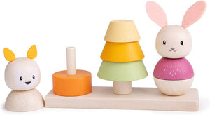 Bigjigs Wooden Forest Stacker The Bubble Room Toy Store Dublin