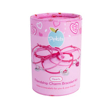 Load image into Gallery viewer, Pipkits Hearts Friendship Charm Bracelet Kit The Bubble Room Toy Store Dublin