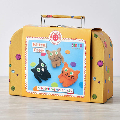 Buttonbag Kitten Crew Sewing Kit The Bubble Room Toy Store Dublin