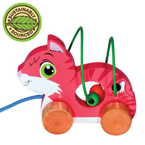 House of Marbles Wooden Kitten Maze The Bubble Room Toy Store Dublin