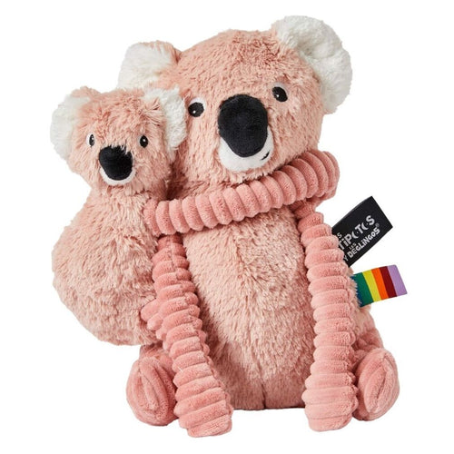 Les Deglingos Pink Koala Mum and Baby The Bubble Room Toy Store Dublin