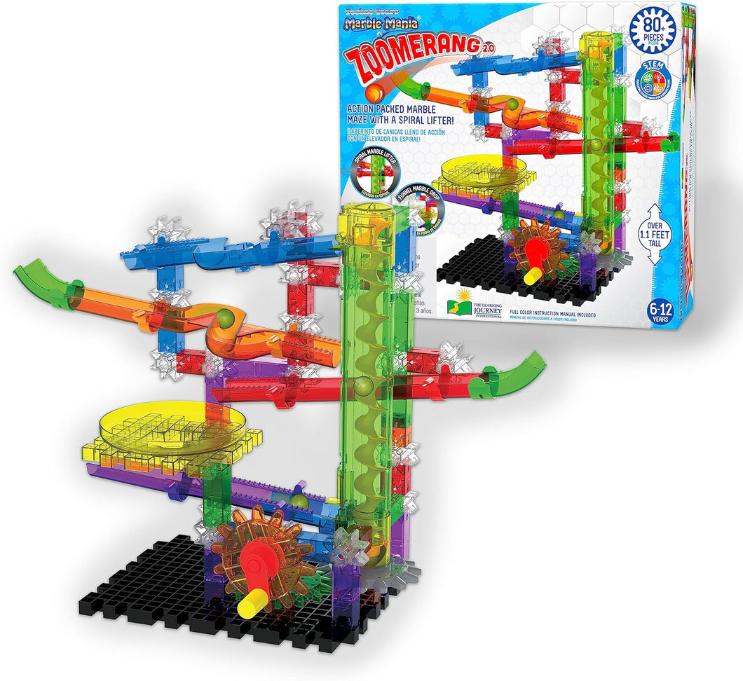 Techno Gears Marble Mania  Zoomerang 2.0 The Bubble Room Toy Store Dubin
