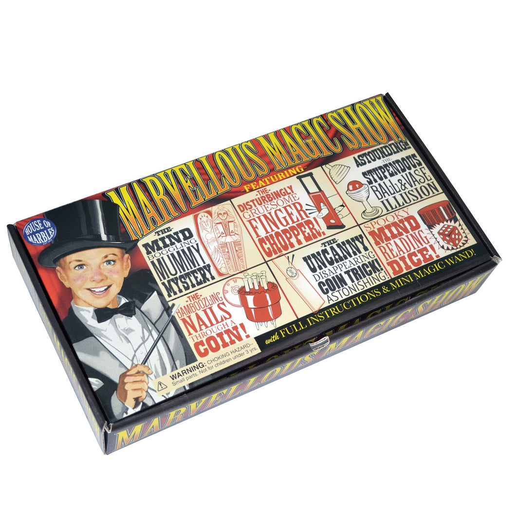 House of Marbles Marvellous magic Show The Bubble Room Toy Store Duiblin