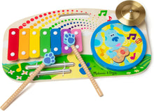 Load image into Gallery viewer, Melissa &amp; Doug Blue&#39;s Clues &amp; You! Wooden Music Maker Board The Bubble Room Toy Store Dublin