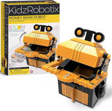 Load image into Gallery viewer, 4M KidzRobotix Money Bank Robot, The Bubble Room Toy Store Dublin
