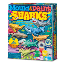Load image into Gallery viewer, Mould &amp; Paint Sharks The Bubble Room Toys Store Dublin