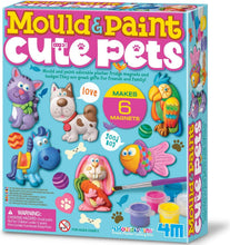 Load image into Gallery viewer, 4M Mould &amp; Paint Cute Pets Kit The Bubble Room Toy Store Dublin