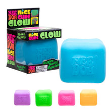 Load image into Gallery viewer, NeeDoh Nice Cube Glow The Bubble Room Toy Store Dublin