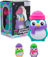 Load image into Gallery viewer, NeeDoh Polar Glow Penguin The Bubble Room Toy Store Dublin