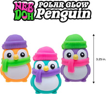 Load image into Gallery viewer, NeeDoh Polar Glow Penguin The Bubble Room Toy Store Dublin