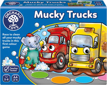 Load image into Gallery viewer, Orchard Toys Mucky Trucks Game The Bubble Room Toy Store Dublin