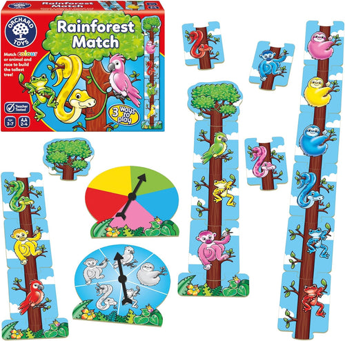 Orchard Toys Rainforest Match Game The Bubble Room Toy Store Dublin