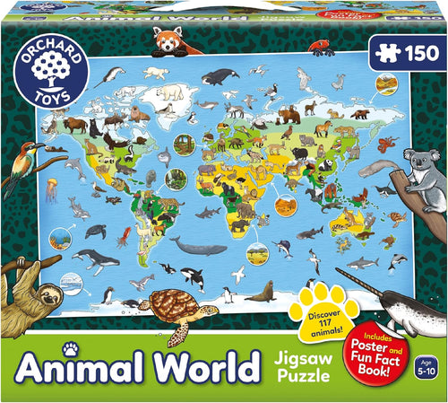 Orchard Toys Animal World Jigsaw Puzzle The Bubble Room Toy Store Dublin
