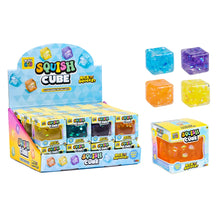 Load image into Gallery viewer, RMS Squishy Cube The Bubble Room Toy Store Dublin