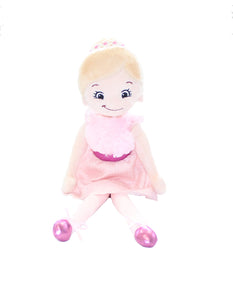 Cubbies Polina Rag Doll Blonde Ballerina The Bubble Room Toy Store Dublin