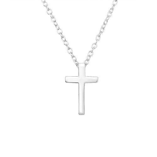 Dainty Cross necklace (Sterling Silver)