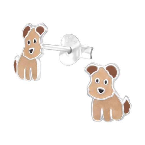 Dog Earrings (Sterling Silver)