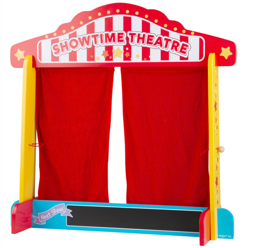 Bigjigs Table Top Puppet Theatre The Bubble Room Toy Store Dublin