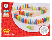 Load image into Gallery viewer, Bigjigs Wooden Domino Run Game The Bubble Room Toy Store Dublin
