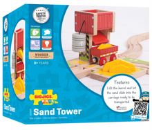 Load image into Gallery viewer, Bigjigs Sand Tower The Bubble Room Toy Store Dublin