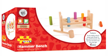 Load image into Gallery viewer, Bigjigs First Hammer Bench The Bubble Room Toy Store Dublin