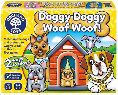 Orchard Toys Doggy Doggy Woof Woof Game The Bubble Room Toy Store Dublin