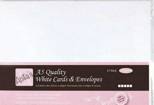 25 Pack of Blank A5 Cards & Envelopes The Bubble Room Toy Store Dublin