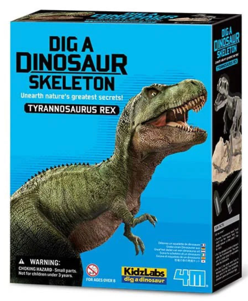 KidzLabs  Dig a Dinosaur Tyrannosaurus Rex Kit The Bubble Room Toy Store Dublin