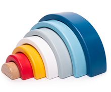 Load image into Gallery viewer, Bigjigs Rainbow Arches The Bubble Room Toy Store Dublin