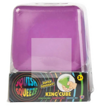 Load image into Gallery viewer, King Cube Mega  Squishy 8cm The Bubble Room Toy Store Dublin