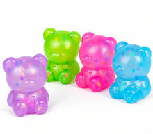 Load image into Gallery viewer, Scrunchems Kind Heart Squish Bear The Bubble Room Toy Store Dublin